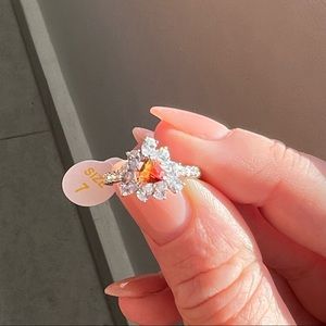 .925 Sterling Silver Lab Created Watermelon
Tourmaline